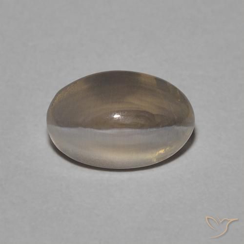 1.05 ct Oval Sillimanite Cat's Eye, 7.3 x 4.9 mm From Madagascar, Photo A