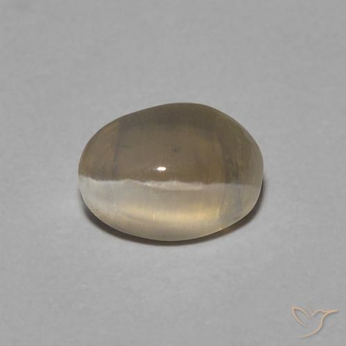 0.81 ct Oval Sillimanite Cat's Eye, 6.4 x 4.7 mm From Madagascar, Photo A