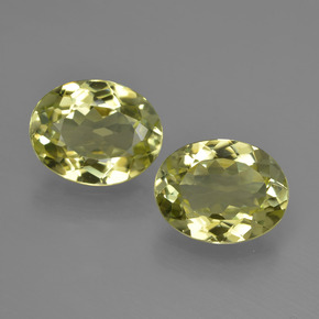 Green Yellow Sillimanite Gem - 2.4ct Oval Facet (ID: 411271)