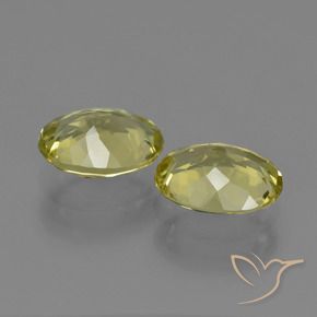 Sillimanite Gemstones in 9 x 7 mm (calibrated) Size for Sale, Sillimanite Stones in Earthy Yellow Color