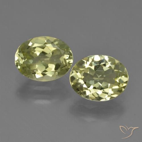 3.78 ct Yellow Sillimanite, 9.1 x 7 mm Oval Cut From Sri Lanka, Photo A