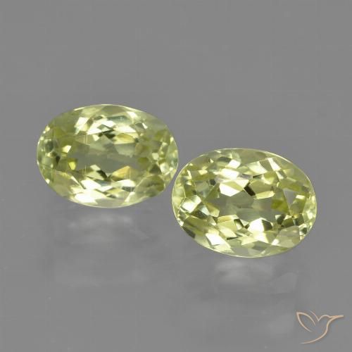 3.11 ct Yellow Sillimanite, 7.9 x 5.8 mm Oval Cut From Sri Lanka, Photo A