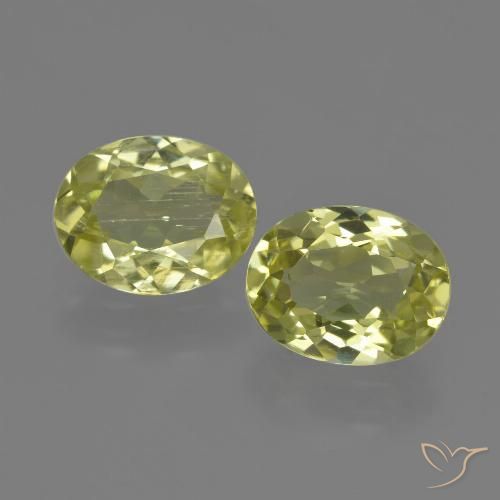 3.44 ct Yellow Sillimanite, 8.9 x 6.9 mm Oval Cut From Sri Lanka, Photo A