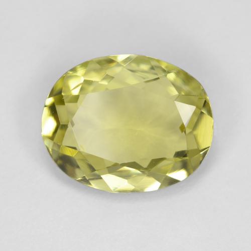 Amarillo medio Silimanita Gema - 2.2ct Forma ovalada (ID: 411431)