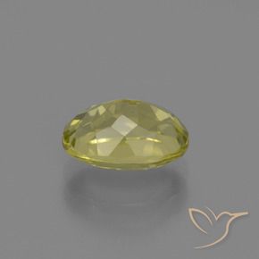 Sillimanite Gemstone in 9 x 7 mm (calibrated) Size for Sale, Sillimanite Stone in Light Golden-Yellow Color