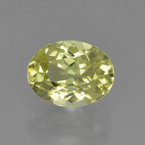 1.4ct Oval Facet Green Yellow Sillimanite Gem for sale 1.4ct Oval Facet Green Yellow Sillimanite Gem (ID: 411531)