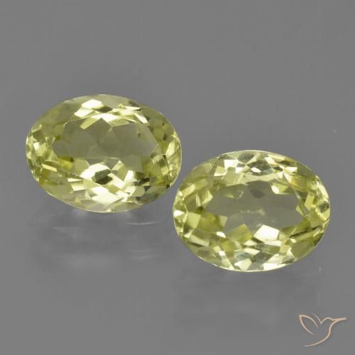 2.91 ct Yellow Sillimanite, 8 x 6.1 mm Oval Cut From Sri Lanka, Photo A