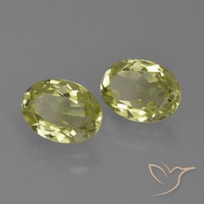 2.60 ctw Yellow Sillimanite Stones, Natural Sillimanite in Oval Facet Shape for Sale