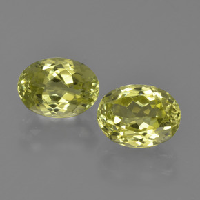 أصفر متوسط سليمانايت حجر كريم - 1.7ct وجه بيضاوى (ID: 411627)