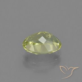 Sillimanite Gemstone in 8 x 6 mm (calibrated) Size for Sale, Sillimanite Stone in Yellow Green Color