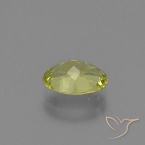 Sillimanite Gemstone in 8 x 6 mm (calibrated) Size for Sale, Sillimanite Stone in Light Yellow Color