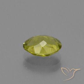 Sillimanite Gemstone in 8 x 6 mm (calibrated) Size for Sale, Sillimanite Stone in Medium Yellow Color