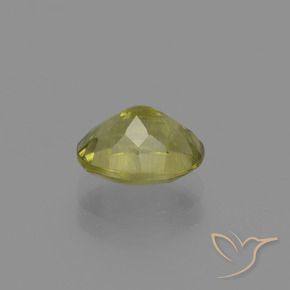 Sillimanite Gemstone in 8 x 6 mm (calibrated) Size for Sale, Sillimanite Stone in Medium Yellow Color
