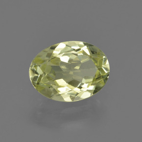 1.02 ct Yellow Sillimanite Stone, Natural Sillimanite in Oval Facet Shape for Sale