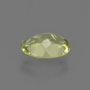 Sillimanite Gemstone in 7.6 x 5.7 mm Size for Sale, Sillimanite Stone in Medium Yellow Color