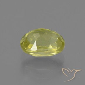 Sillimanite Gemstone in 7 x 5 mm (calibrated) Size for Sale, Sillimanite Stone in Pineapple yellow Color