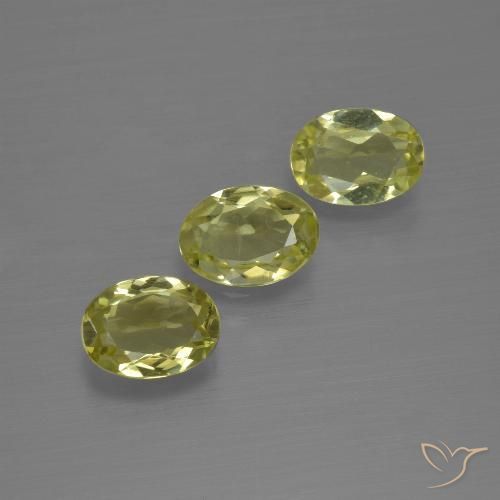 1.98ctw Natural Greenish Yellow Sillimanite, Oval, VS