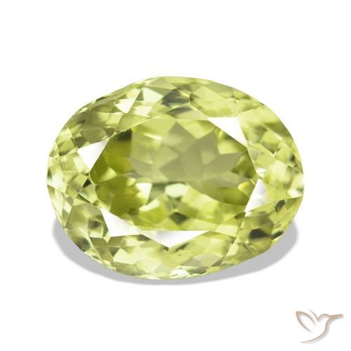 3.11 ct Green Sillimanite Gemstone, Sillimanite Gem in Cushion-Cut Shape for Sale.