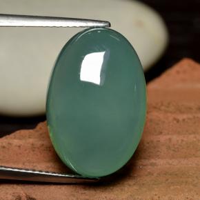27.4ct Oval Cabochon Blue Green Smithsonite for sale thumb image of 27.4ct Oval Cabochon Blue Green Smithsonite (ID: 255207)