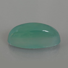16.32 ct Green Smithsonite Stone, Natural Smithsonite in Marquise Cabochon Shape for Sale