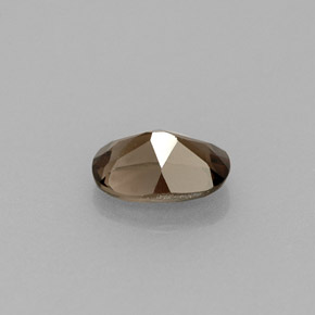 Smoky Quartz Gemstone in 6.4 x 4.4 mm Size for Sale, Smoky Quartz Stone in Smoky Brown Color