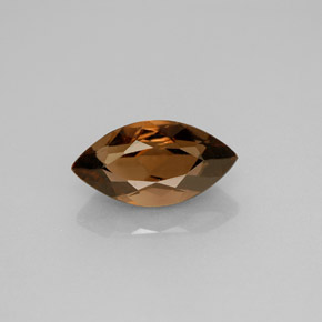 1.71 ct Brown Smoky Quartz Gemstone, Smoky Quartz Gem in Marquise Facet Shape for Sale.