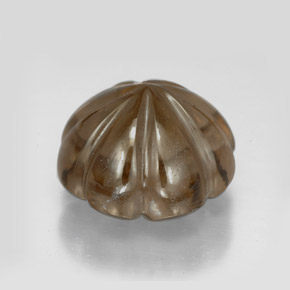 Smoky Quartz Gemstone in 13.5 x 13.5 mm Size for Sale, Smoky Quartz Stone in Smoky Brown Color