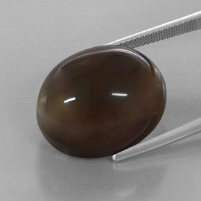 Smoky Quartz Gemstone in 29.1 x 17.7 mm Size for Sale, Smoky Quartz Stone in Smoky Brown Color