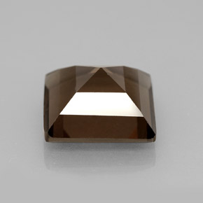 Smoky Quartz Gemstone in 10 x 10 mm (calibrated) Size for Sale, Smoky Quartz Stone in Smoky Brown Color