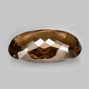 Smoky Quartz Gemstone in 72.2 x 42.5 mm Size for Sale, Smoky Quartz Stone in Smoky Brown Color