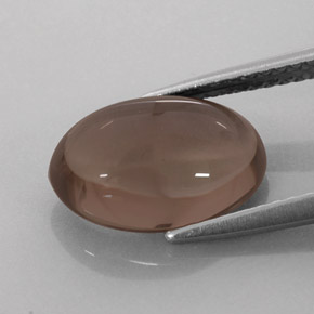 Smoky Quartz Gemstone in 11.8 x 8.2 mm Size for Sale, Smoky Quartz Stone in Smoky Brown Color