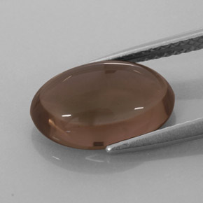 Smoky Quartz Gemstone in 12.1 x 8.1 mm Size for Sale, Smoky Quartz Stone in Smoky Brown Color
