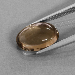 Smoky Quartz Gemstone in 11.8 x 8 mm Size for Sale, Smoky Quartz Stone in Smoky Brown Color