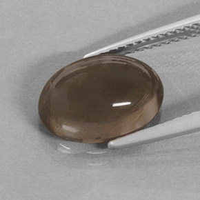 Smoky Quartz Gemstone in 11.8 x 8.2 mm Size for Sale, Smoky Quartz Stone in Smoky Brown Color