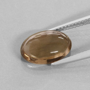 Smoky Quartz Gemstone in 12.3 x 8.2 mm Size for Sale, Smoky Quartz Stone in Smoky Brown Color