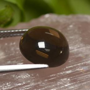 Smoky Quartz Gemstone in 12 mm (calibrated) Size for Sale, Smoky Quartz Stone in Smoky Brown Color