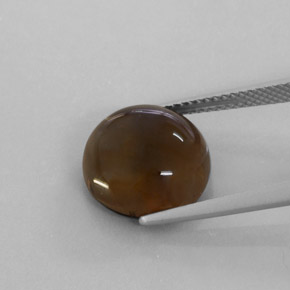 Smoky Quartz Gemstone in 12 mm (calibrated) Size for Sale, Smoky Quartz Stone in Smoky Brown Color