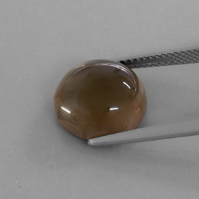 Smoky Quartz Gemstone in 12 mm (calibrated) Size for Sale, Smoky Quartz Stone in Smoky Brown Color