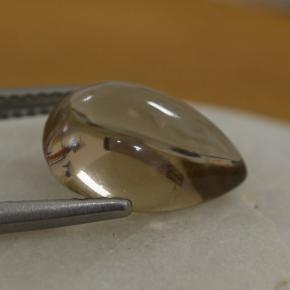 Smoky Quartz Gemstone in 13 x 9 mm (calibrated) Size for Sale, Smoky Quartz Stone in Smoky Brown Color