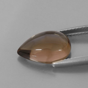 Smoky Quartz Gemstone in 13 x 9 mm (calibrated) Size for Sale, Smoky Quartz Stone in Smoky Brown Color