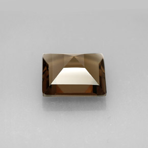 Smoky Quartz Gemstone in 10 x 10 mm (calibrated) Size for Sale, Smoky Quartz Stone in Smoky Brown Color