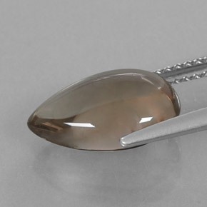 Smoky Quartz Gemstone in 12 x 8 mm (calibrated) Size for Sale, Smoky Quartz Stone in Smoky Brown Color