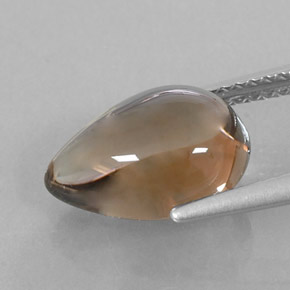 Smoky Quartz Gemstone in 12 x 8 mm (calibrated) Size for Sale, Smoky Quartz Stone in Smoky Brown Color