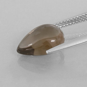 Smoky Quartz Gemstone in 12 x 8 mm (calibrated) Size for Sale, Smoky Quartz Stone in Smoky Brown Color