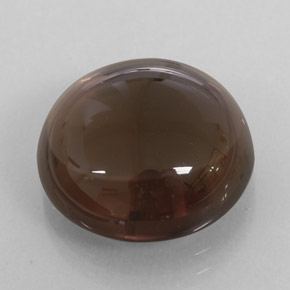 10.96 ct Brown Smoky Quartz Stone, Natural Smoky Quartz in Round Cabochon Shape for Sale