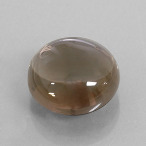6.81 ct Brown Smoky Quartz Stone, Natural Smoky Quartz in Round Cabochon Shape for Sale