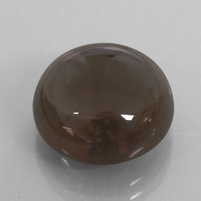 9.00 ct Brown Smoky Quartz Stone, Natural Smoky Quartz in Round Cabochon Shape for Sale