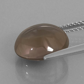 Smoky Quartz Gemstone in 11 mm (calibrated) Size for Sale, Smoky Quartz Stone in Smoky Brown Color