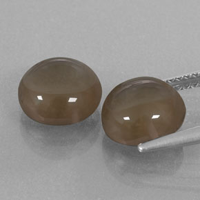 Smoky Quartz Gemstone in 8 mm (calibrated) Size for Sale, Smoky Quartz Stone in Smoky Brown Color