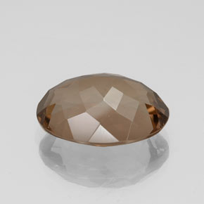 Smoky Quartz Gemstone in 18 x 13 mm (calibrated) Size for Sale, Smoky Quartz Stone in Brown Color